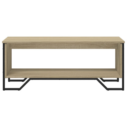 vidaXL Coffee Table Sonoma Oak 100x51x40 cm Engineered Wood 5