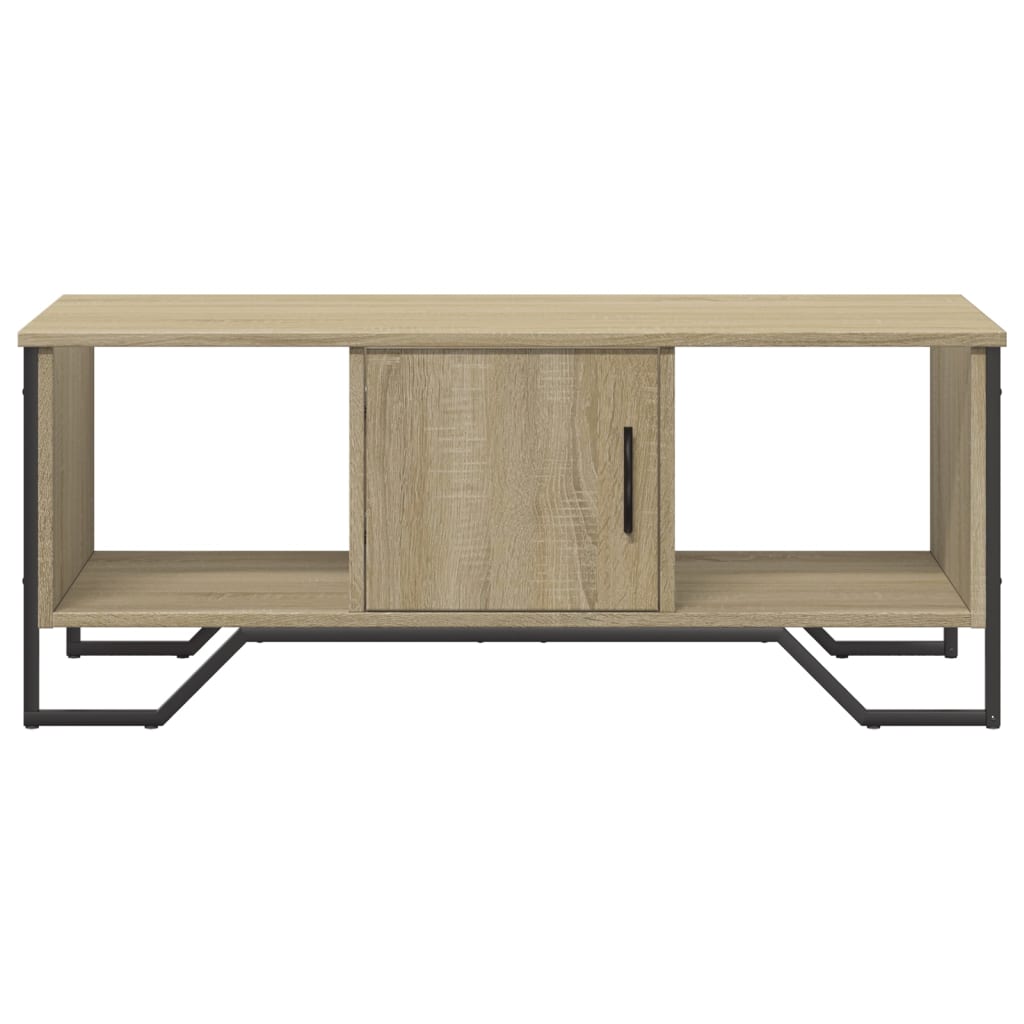 vidaXL Coffee Table Sonoma Oak 100x51x40 cm Engineered Wood 5
