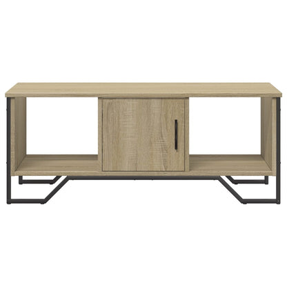 vidaXL Coffee Table Sonoma Oak 100x51x40 cm Engineered Wood 5