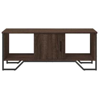 vidaXL Coffee Table Brown Oak 100x51x40 cm Engineered Wood 5