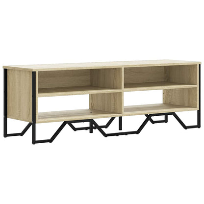 vidaXL TV Cabinet Sonoma Oak 122x34x41 cm Engineered Wood 2