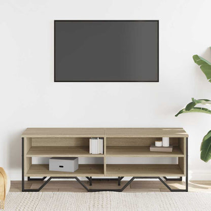 vidaXL TV Cabinet Sonoma Oak 122x34x41 cm Engineered Wood 3