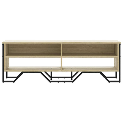vidaXL TV Cabinet Sonoma Oak 122x34x41 cm Engineered Wood 4