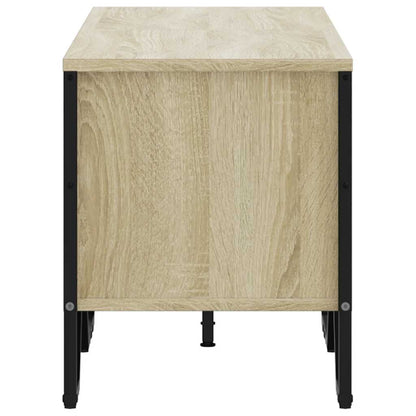 vidaXL TV Cabinet Sonoma Oak 122x34x41 cm Engineered Wood 5