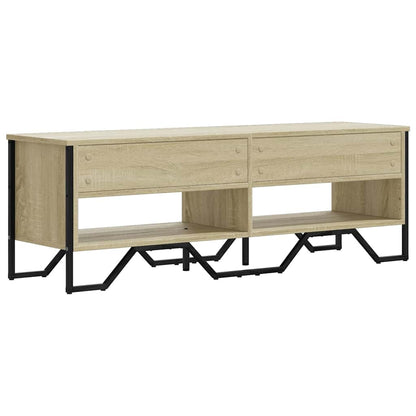 vidaXL TV Cabinet Sonoma Oak 122x34x41 cm Engineered Wood 6