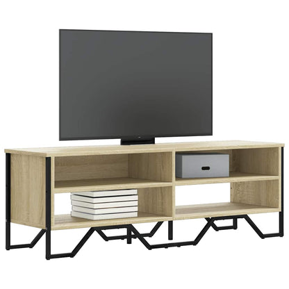 vidaXL TV Cabinet Sonoma Oak 122x34x41 cm Engineered Wood 1