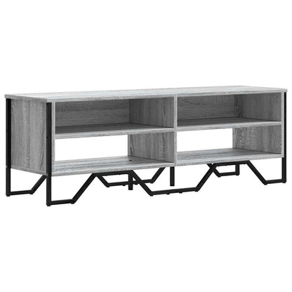 vidaXL TV Cabinet Grey Sonoma 122x34x41 cm Engineered Wood 2