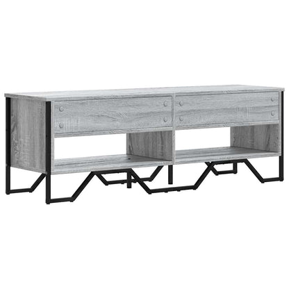 vidaXL TV Cabinet Grey Sonoma 122x34x41 cm Engineered Wood 6