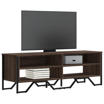 vidaXL TV Cabinet Brown Oak 122x34x41 cm Engineered Wood 1