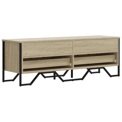 vidaXL TV Cabinet Sonoma Oak 122x34x41 cm Engineered Wood 6
