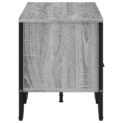 vidaXL TV Cabinet Grey Sonoma 122x34x41 cm Engineered Wood 5