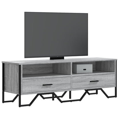 vidaXL TV Cabinet Grey Sonoma 122x34x41 cm Engineered Wood 1