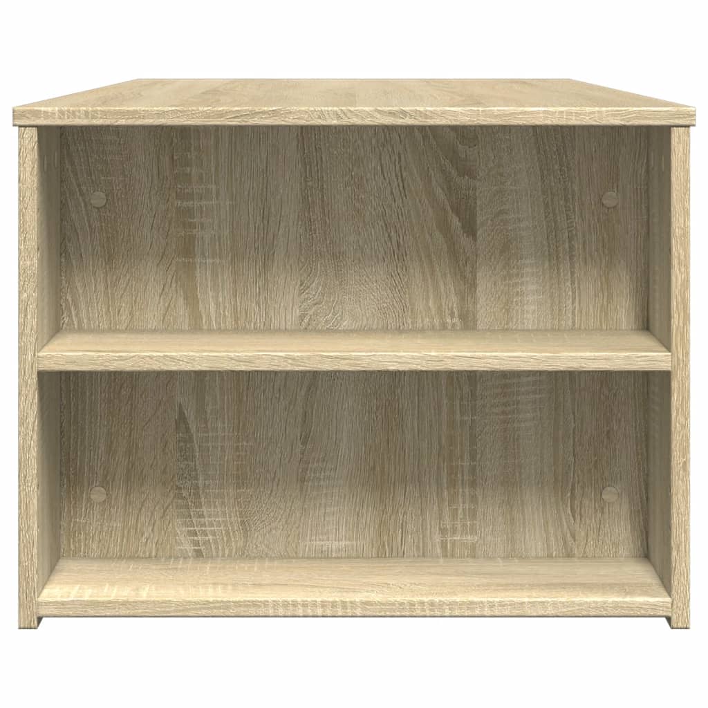 vidaXL Coffee Table Sonoma Oak 102x55x42 cm Engineered Wood 5