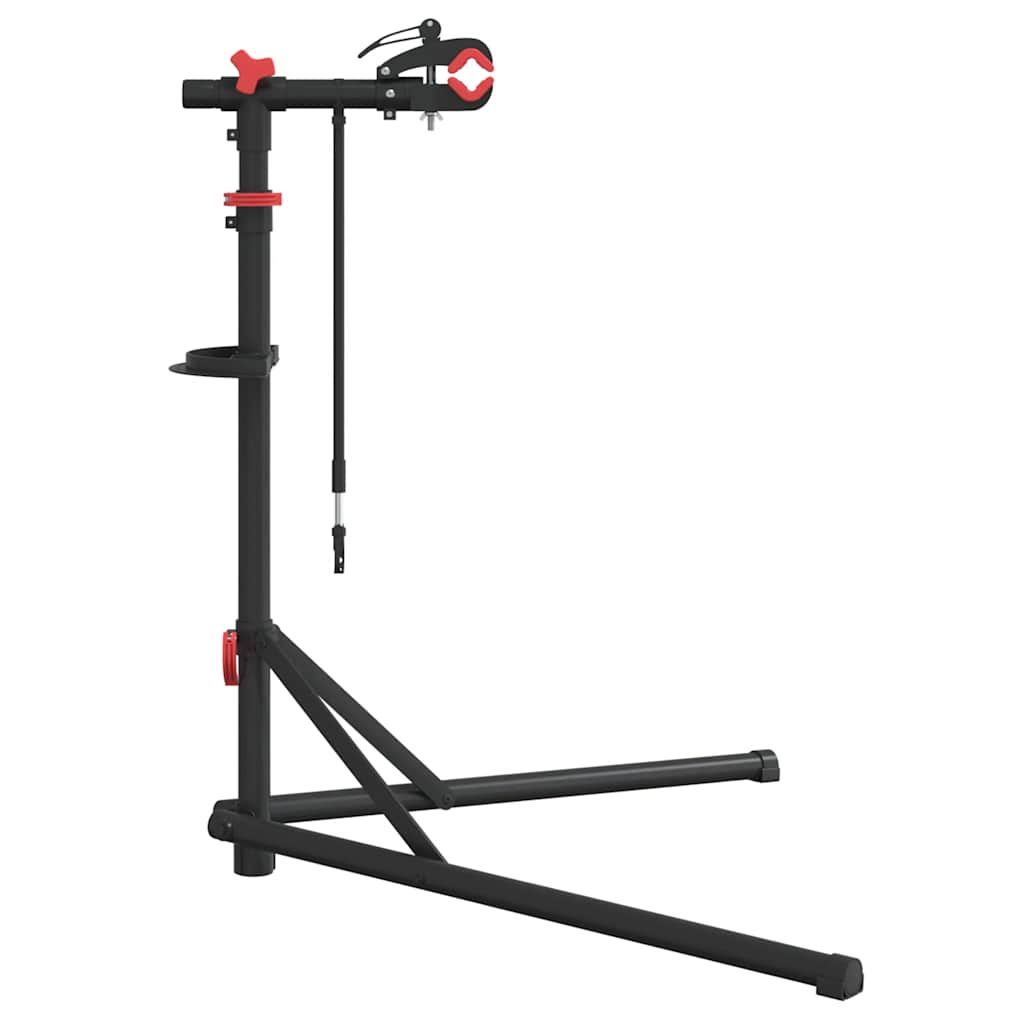 vidaXL Bike Repair Stand Foldable Adjustable 92-152 cm Red Steel 5