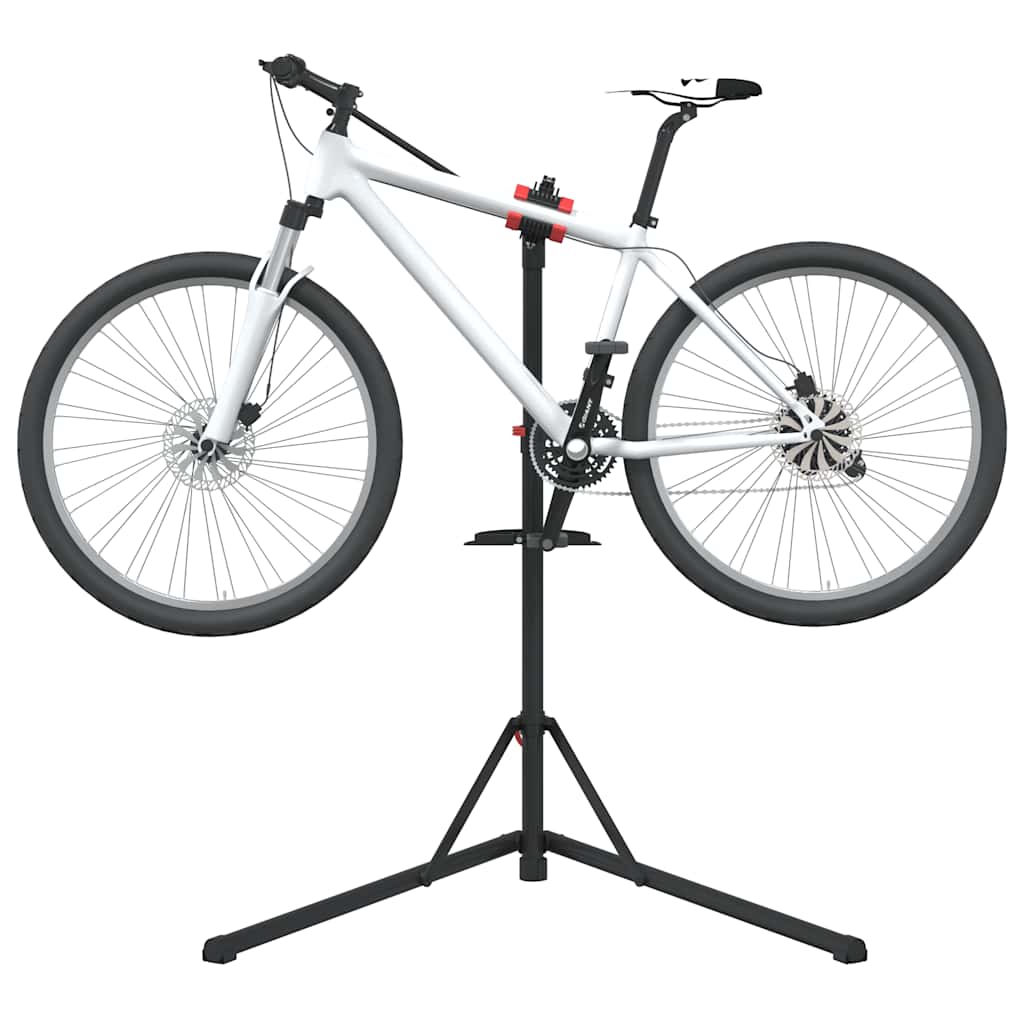 vidaXL Bike Repair Stand Foldable Adjustable 92-152 cm Red Steel 1
