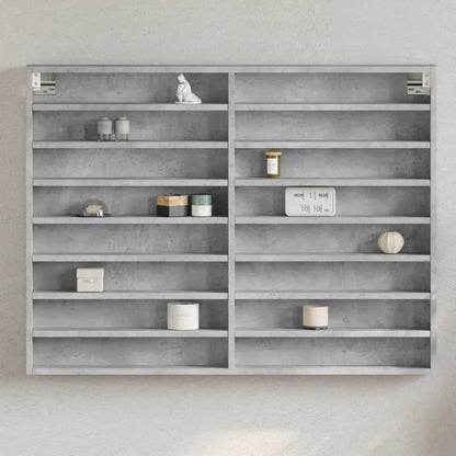 vidaXL Vitrine Cabinet 100x8.5x75 cm Engineered Wood