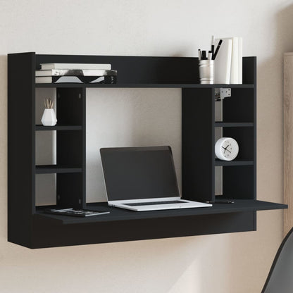 vidaXL Wall-Mounted Desk 105x48x75 cm Engineered Wood