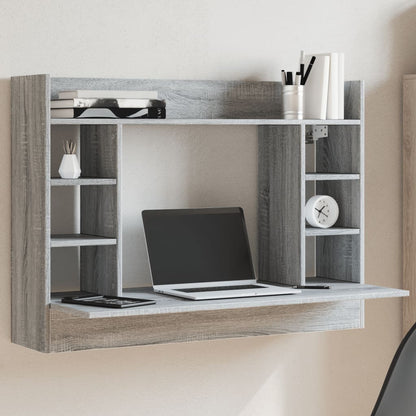 vidaXL Wall-Mounted Desk 105x48x75 cm Engineered Wood