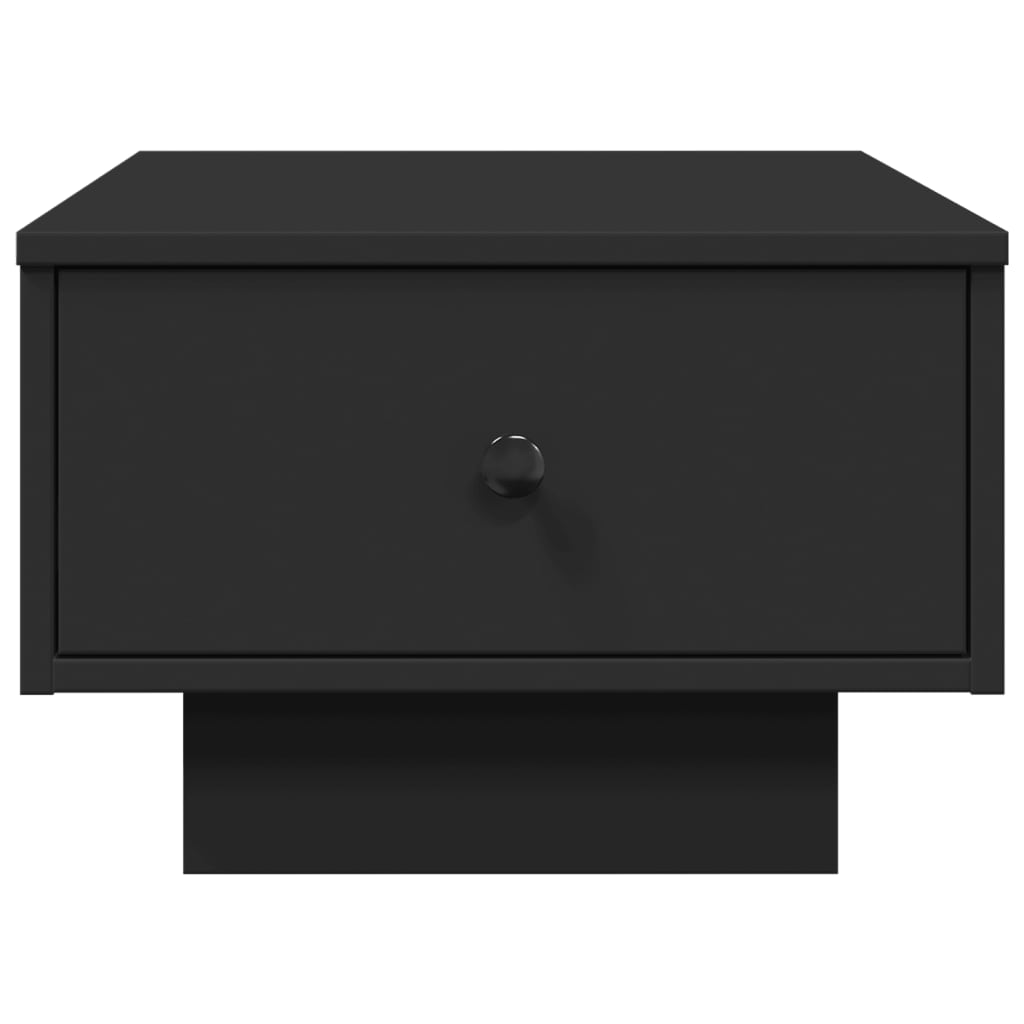 vidaXL Coffee Table Black 60x45x31 cm Engineered Wood 4