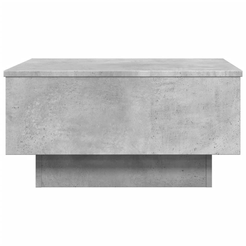 vidaXL Coffee Table Concrete Grey 60x45x31 cm Engineered Wood 5