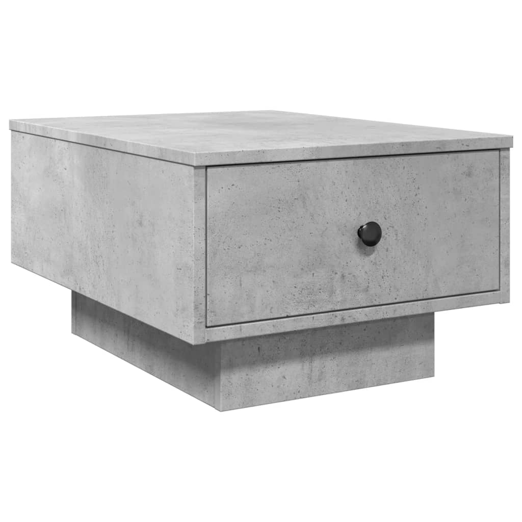 vidaXL Coffee Table Concrete Grey 60x45x31 cm Engineered Wood 6