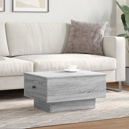 vidaXL Coffee Table Grey Sonoma 60x45x31 cm Engineered Wood 3