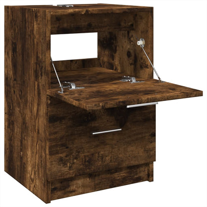 vidaXL Sink Cabinet | Smoked Oak | Engineered Wood | 40x37x59 cm 5