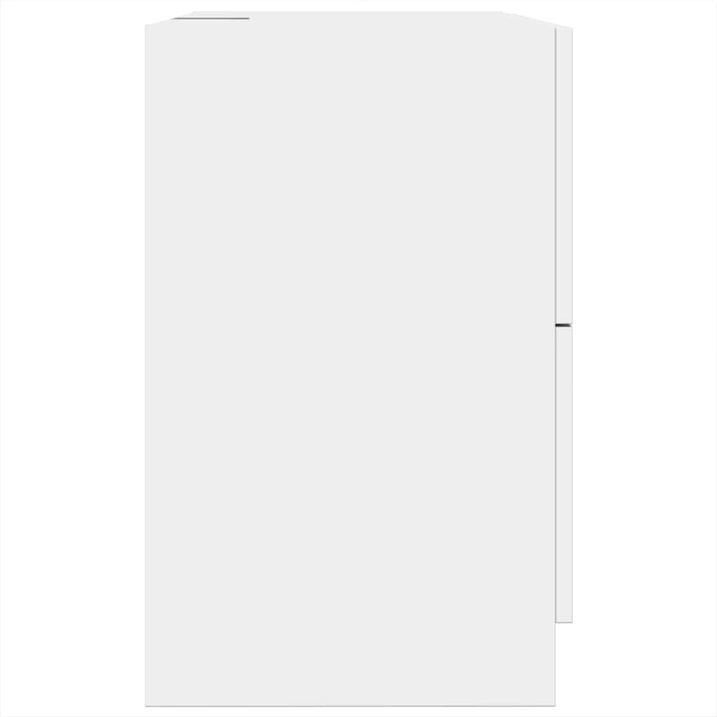vidaXL Sink Cabinet | White | Engineered wood | Medium | Sink Cabinet 6