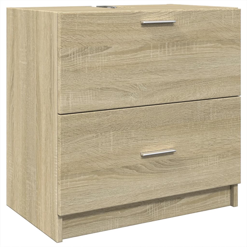 vidaXL Sink Cabinet | Sonoma Oak | Engineered wood | Standard | Sink Cabinet 2