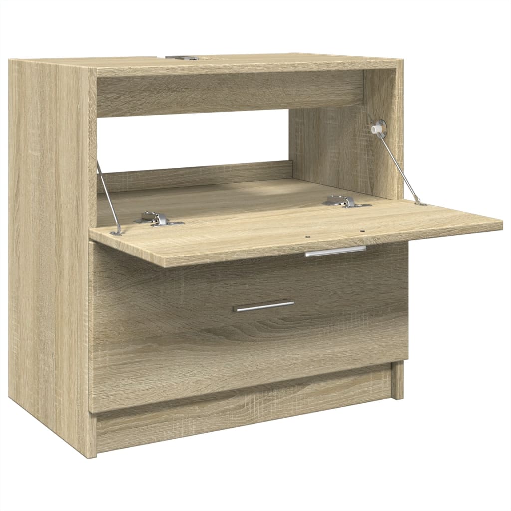 vidaXL Sink Cabinet | Sonoma Oak | Engineered wood | Standard | Sink Cabinet 5