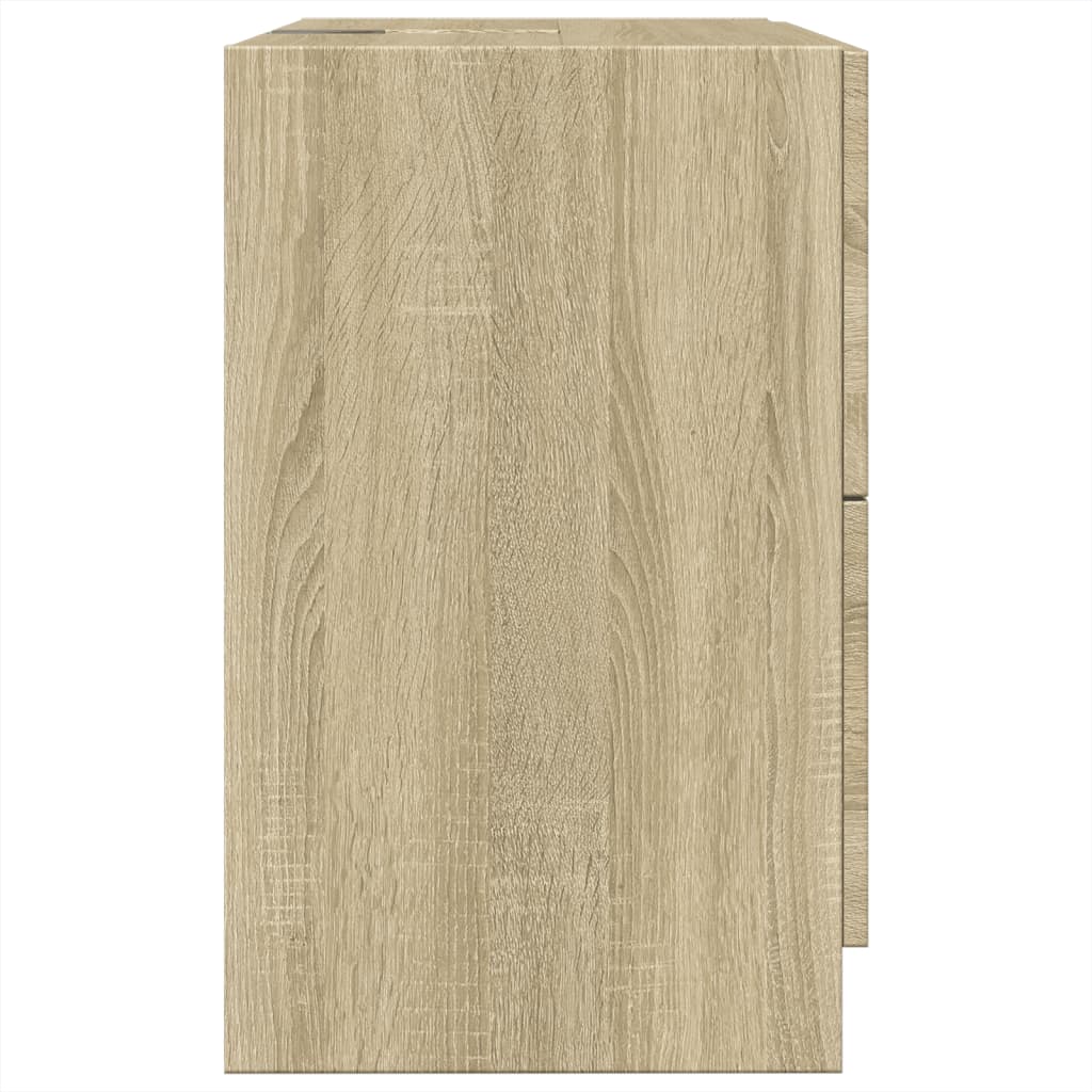 vidaXL Sink Cabinet | Sonoma Oak | Engineered wood | Standard | Sink Cabinet 6