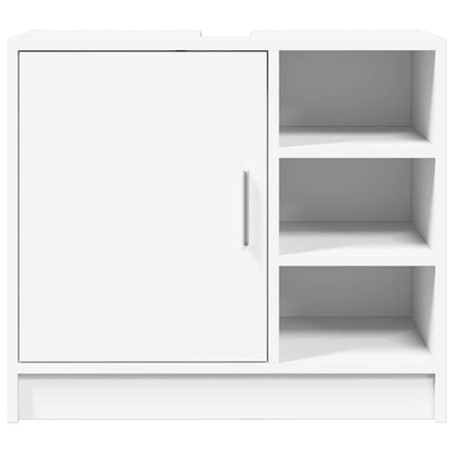 vidaXL Sink Cabinet White 63x29x55 cm Engineered Wood 5