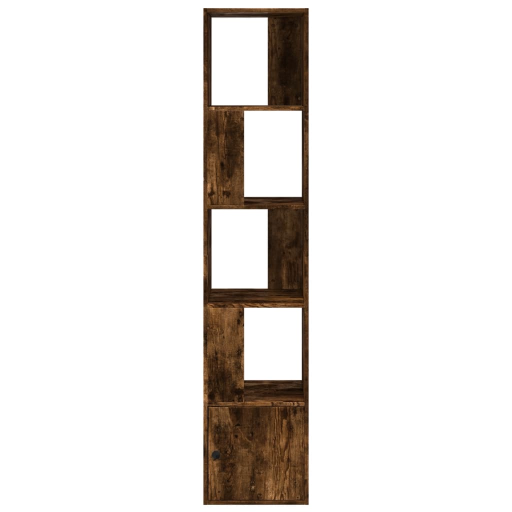 Bookcase Engineered Wood Smoked Oak