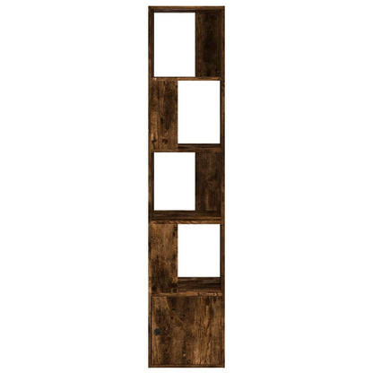 Bookcase Engineered Wood Smoked Oak