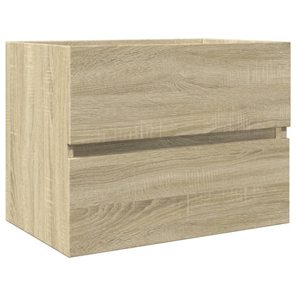 vidaXL Sink Cabinet Sonoma Oak 60x38.5x45 cm Engineered Wood 2