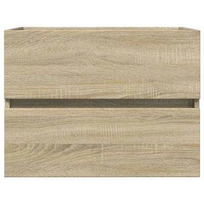 vidaXL Sink Cabinet Sonoma Oak 60x38.5x45 cm Engineered Wood 4
