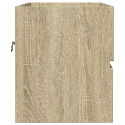 vidaXL Sink Cabinet Sonoma Oak 60x38.5x45 cm Engineered Wood 5