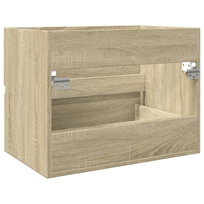 vidaXL Sink Cabinet Sonoma Oak 60x38.5x45 cm Engineered Wood 6