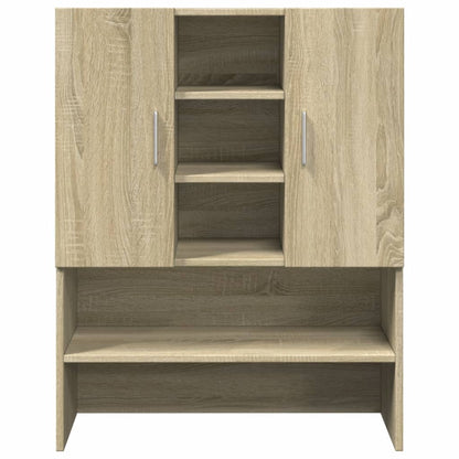 vidaXL Washing Machine Cabinet Sonoma Oak 70.5x24x90 cm 5