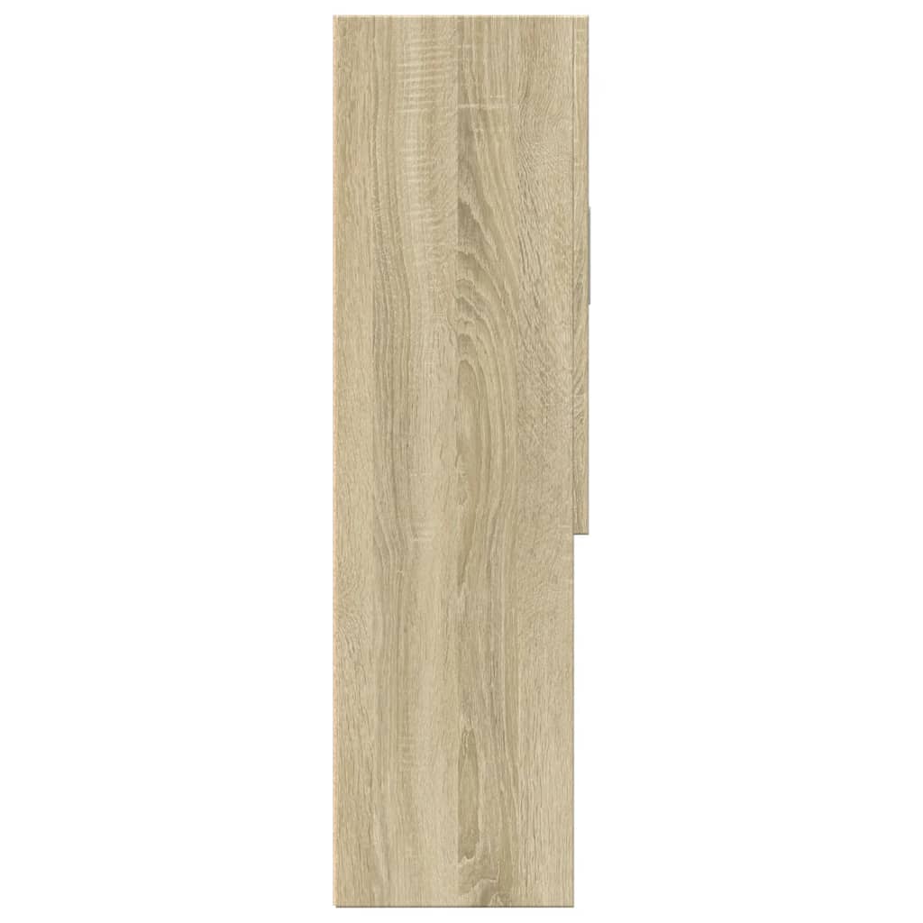 vidaXL Washing Machine Cabinet Sonoma Oak 70.5x24x90 cm 6