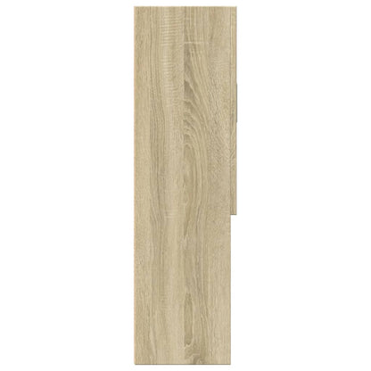 vidaXL Washing Machine Cabinet Sonoma Oak 70.5x24x90 cm 6