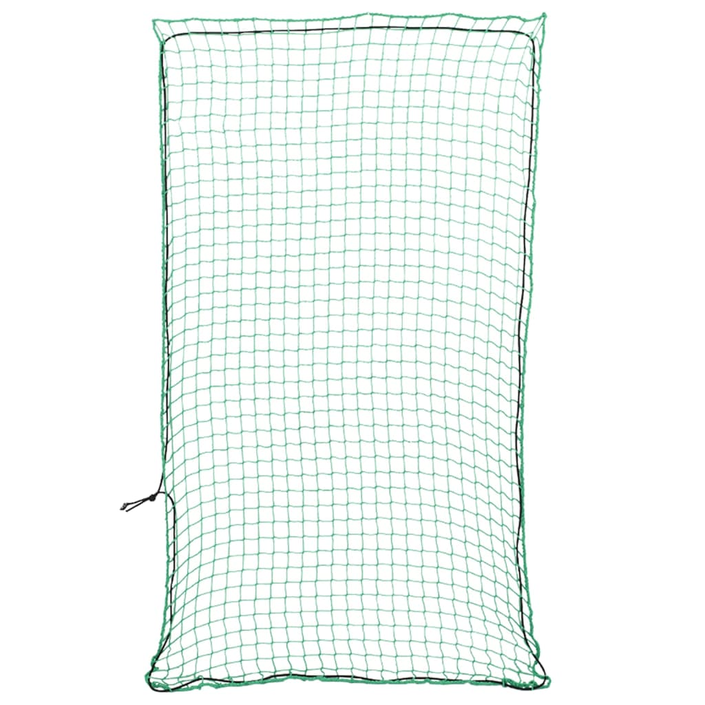 vidaXL Trailer Net with Elastic Rope Green 6x3.5 m PP 1