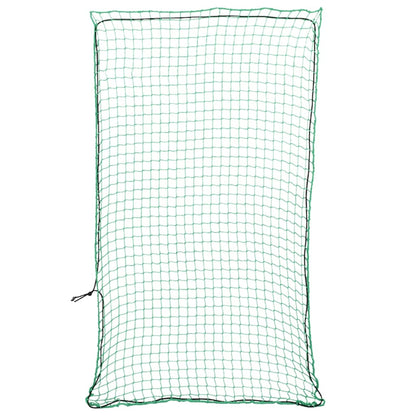 vidaXL Trailer Net with Elastic Rope Green 6x3.5 m PP 1
