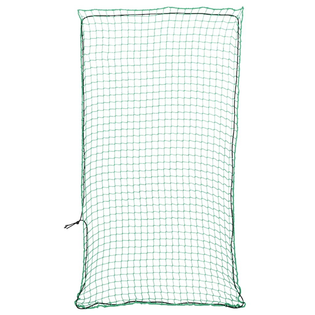 vidaXL Trailer Net with Elastic Rope Green 7x3.5 m PP 1