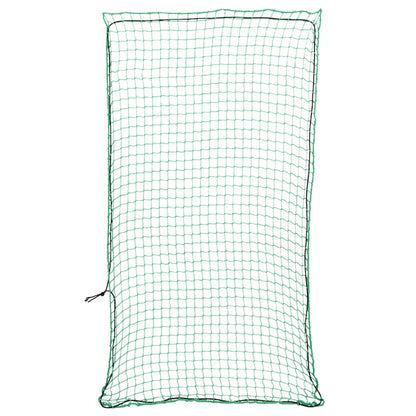 vidaXL Trailer Net with Elastic Rope Green 7x3.5 m PP 1