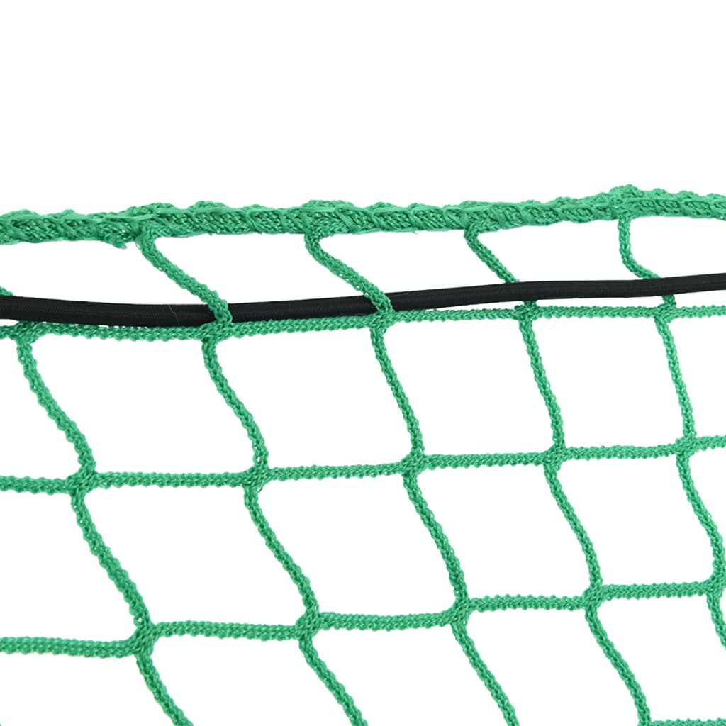 vidaXL Trailer Net with Elastic Rope Green 7x3.5 m PP 5