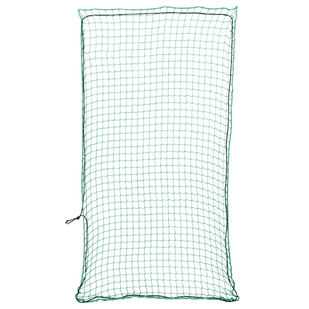 vidaXL Trailer Net with Elastic Rope Green 8x3.5 m PP 1