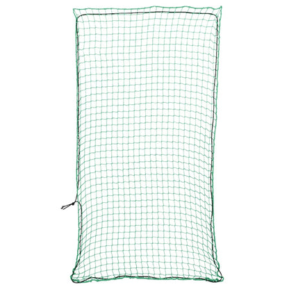 vidaXL Trailer Net with Elastic Rope Green 8x3.5 m PP 1