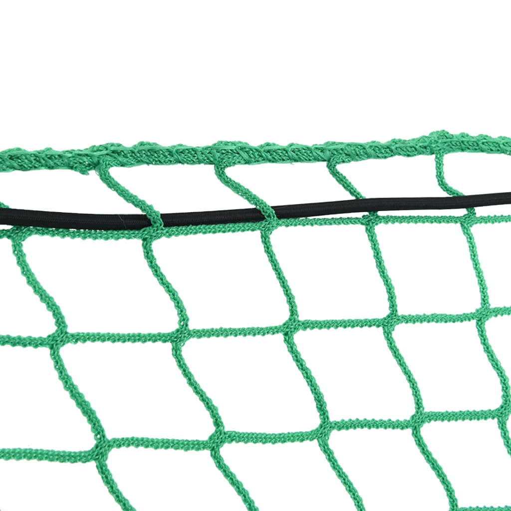 vidaXL Trailer Net with Elastic Rope Green 8x3.5 m PP 5