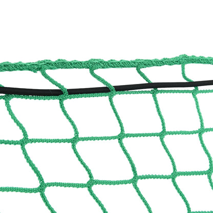 vidaXL Trailer Net with Elastic Rope Green 8x3.5 m PP 5